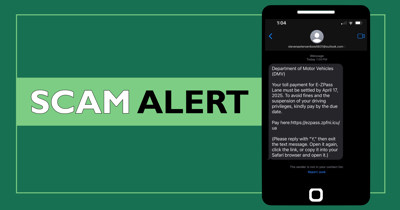 Be Aware of Unpaid Toll Scam